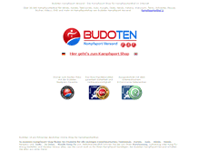 Tablet Screenshot of budoten.com