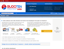 Tablet Screenshot of partner.budoten.com